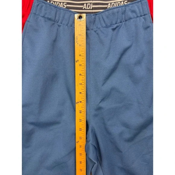 VTG 2004 Adidas Men's Track Pants‎ XL Blue Red Colorblock 100% Polyester RARE - Picture 3 of 9